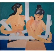 Mùa xuân ở lớp vẽ